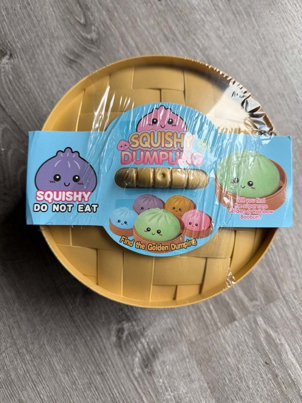 Squishy Dumpling Toy Slow Rising Stress Relief 6" x 4.5"
